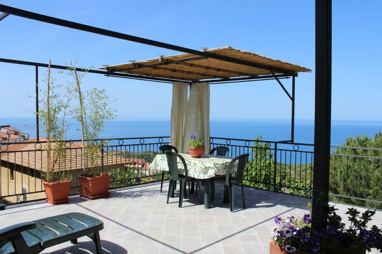 La Terrazza Sul Mare Villa Ascea Exterior photo